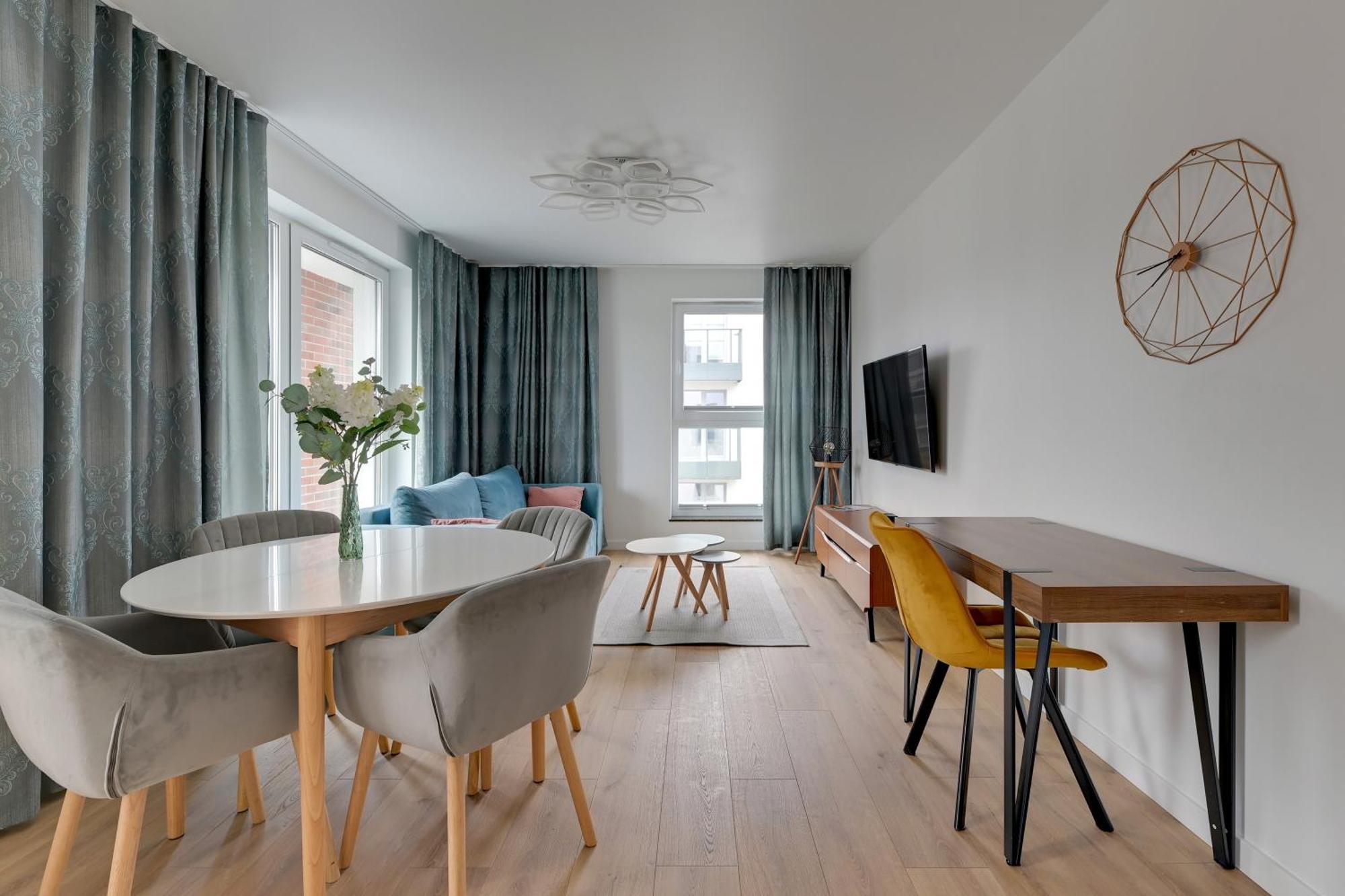 Apartament Blue Mandarin Szafarnia Gdańsk